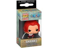 FUNKO POP! Raktų pakabutis: One Piece - Shanks, 10 cm