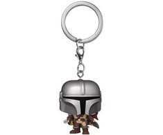 FUNKO POP! Raktų pakabutis: Star Wars - The Mandalorian, ~10 cm