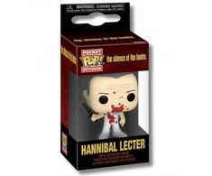 FUNKO POP! Raktų pakabutis: The Silence of the Lambs - Hannibal Lecter, 10 cm