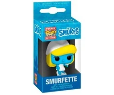 FUNKO POP! Raktų pakabutis: The Smurfs - Smurfette, 10 cm
