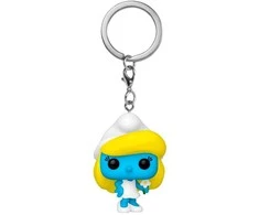 FUNKO POP! Raktų pakabutis: The Smurfs - Smurfette, 10 cm