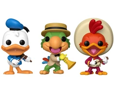 FUNKO POP! Vinilinių figūrėlių rinkinys: Disney - The Three Caballeros, ~9.1 iki 10.2 cm (3 vnt.)