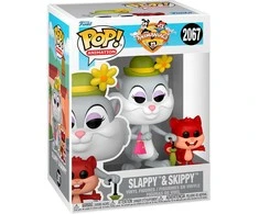 FUNKO POP! Vinilinė figūrėlė: Animaniacs - Slappy &amp; Skippy, 9 cm