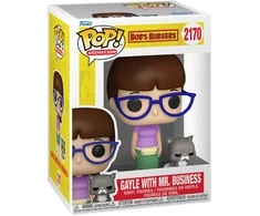 FUNKO POP! Vinilinė figūrėlė: Bob's Burgers - Gayle with Mr. Business, 9 cm