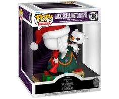 FUNKO POP! Vinilinė figūrėlė: Disney: Nightmare Before Christmas - Jack Skellington and Zero, 9 cm