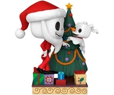 FUNKO POP! Vinilinė figūrėlė: Disney: Nightmare Before Christmas - Jack Skellington and Zero, 9 cm