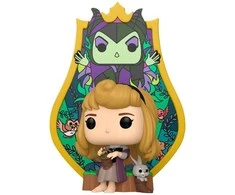 Funko POP figure Deluxe Disney Slepping Beauty Aurora Maleficent Stained Glass