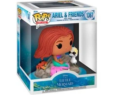 FUNKO POP! Vinilinė figūrėlė: Disney: The Little Mermaid - Ariel &amp; Friends, 9 cm