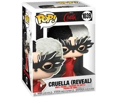 FUNKO POP! Vinilinė figūrėlė: Disney Cruella - Cruella Reveal, 9.5 cm