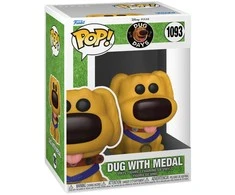 FUNKO POP! Vinilinė figūrėlė: Disney Dug Days - Dug with medal, 9 cm