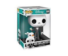 FUNKO POP! Vinilinė figūrėlė: Disney - Jack Skellington with Zero, 25 cm