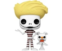 FUNKO POP! Vinilinė figūrėlė: Disney: Nightmare Before Christmas - Jack with Zero, 9 cm