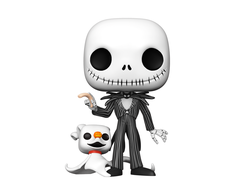 FUNKO POP! Vinilinė figūrėlė: Disney - Jack Skellington with Zero, 25 cm