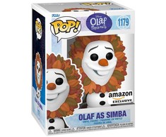FUNKO POP! Vinilinė figūrėlė: Disney Olaf Present - Olaf as Simba, 9 cm