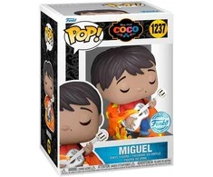 FUNKO POP! Vinilinė figūrėlė: Disney Pixar Coco - Miguel, 9 cm (figūrėlė šviečia tamsoje)