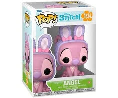 Žaislinė figurėlė Funko POP Disney Stitch Angel, Rožinės spalvos (10,20 cm)