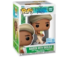 FUNKO POP! Vinilinė figūrėlė: Princesė ir varlius - Naveen su ukulele, 9 cm