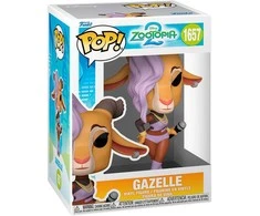 FUNKO POP! Vinilinė figūrėlė: Disney: Zootopia 2 - Gazelle, 9 cm