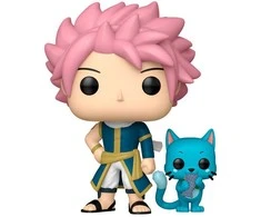 FUNKO POP! Vinilinė figūrėlė: Fairy Tail 100 Years Quest - Natsu with Happy, 9 cm