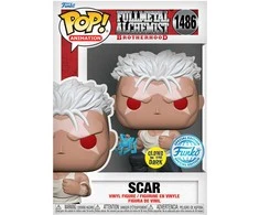 FUNKO POP! Vinilinė figūrėlė: Fullmetal Alchemist Brotherhood - Scar, 9 cm
