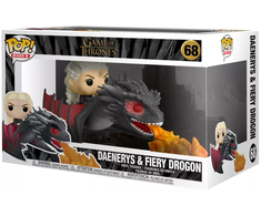 FUNKO POP! Vinilinė figūrėlė: Game of Thrones - Daenerys &amp; Fiery Drogon, 9 cm