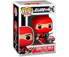 FUNKO POP! Vinilinė figūrėlė: G.I. Joe - Cobra Red Ninja, 9 cm