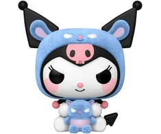 FUNKO POP! Vinilinė figūrėlė: Kuromi - Kuromi As Baku Flocked, 9 cm
