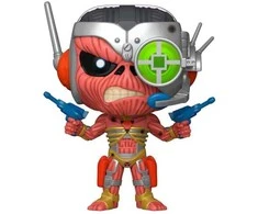 FUNKO POP! Vinilinė figūrėlė: Iron Maiden - Cyborg Eddie, 9.5 cm