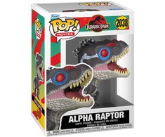 FUNKO POP! Vinilinė figūrėlė: Jurassic Park - Alpha Raptor, ~9 cm