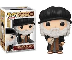 FUNKO POP! Vinilinė figūrėlė: Leonardo Da Vinci, 10 cm