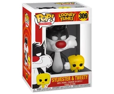 FUNKO POP! Vinilinė figūrėlė: Looney Tunes - Sylvester &amp; Tweety, 9 cm