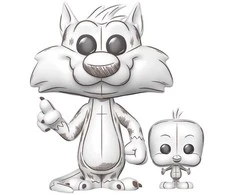 FUNKO POP! Vinilinė figūrėlė: Looney Tunes: Sylvester &amp; Tweety, 9 cm