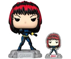 FUNKO POP! Vinilinė figūrėlė: Marvel Avengers - Juodas Widow, 9 cm