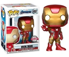 FUNKO POP! Vinilinė figūrėlė: Avengers - Iron Man, 9 cm