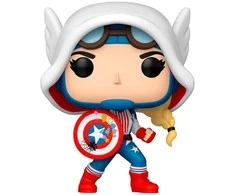 FUNKO POP! Vinilinė figūrėlė: Marvel - Cap-Gwen, 9 cm