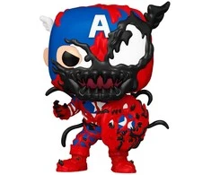 FUNKO POP! Vinilinė figūrėlė: Marvel - Carnage Captain America, 9 cm