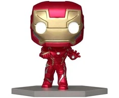 FUNKO POP! Vinilinė figūrėlė: Marvel: Civil War Captain America - Civil War Iron Man, 9 cm