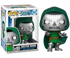 FUNKO POP! Vinilinė figūrėlė: Marvel: The Fantastic Four - Doctor Doom, 9 cm