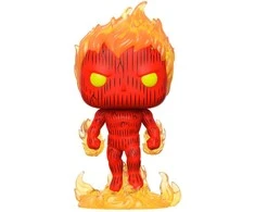 FUNKO POP! Vinilinė figūrėlė: Marvel Fantastic Four - Human Torch, 10 cm
