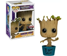 FUNKO POP! Vinilinė figūrėlė: Marvel: Guardians of the Galaxy - Dancing Groot, 9 cm