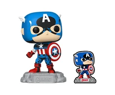 FUNKO POP! Vinilinė figūrėlė: Marvel Avengers: Beyond Earth's Mightiest - Captain America, 10.5 cm