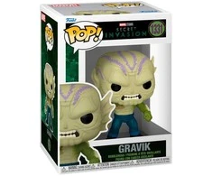 FUNKO POP! Vinilinė figūrėlė: Marvel: Secret Invasion - Gravik, 9 cm