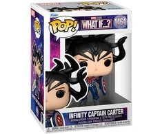 FUNKO POP! Vinilinė figūrėlė: What IF...? - Infinity Captain Carter, 9 cm