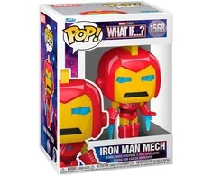 FUNKO POP! Vinilinė figūrėlė: Marvel What If..? - Iron Man Mech, 9 cm