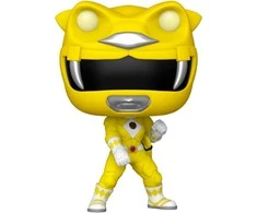 FUNKO POP! Vinilinė figūrėlė: Mighty Morphin Power Rangers - Yellow Ranger, 9 cm