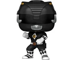 FUNKO POP! Vinilinė figūrėlė: Mighty Morphin Power Rangers - Black Ranger, 9 cm