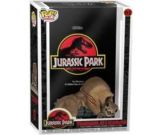 FUNKO POP! Vinilinė figūrėlė: Jurassic Park - Tyrannosaurus Rex and Velociraptor, 10 cm