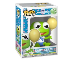 FUNKO POP! Vinilinė figūrėlė: Muppet Babies - Baby Kermit, 9 cm