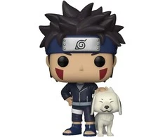 FUNKO POP! Vinilinė figūrėlė: Naruto Shippuden - Kiba su Akamaru, 9.5 cm
