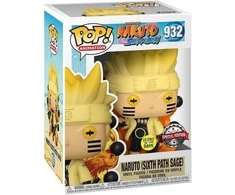 FUNKO POP! Vinilinė figūrėlė Naruto Shippuden - Naruto, 9.5 cm | figūrėlė šviečia tamsoje